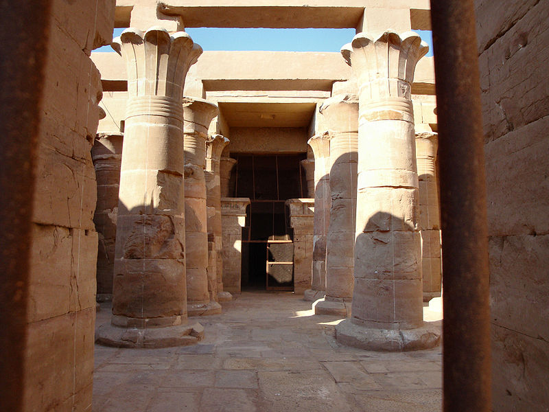 Tempel van Hibis in de Kharga oase