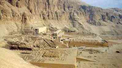 Dodentempel in Deir el-Bahari
