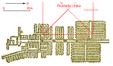 Schematisch overzicht van de graftombe van Hotepsekhemwi