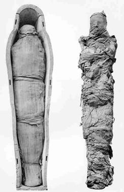 De mummie van Seti II.