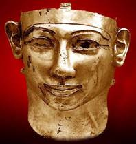 Het gouden masker van Sheshonq II