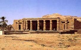 De tempel van Seti I te Luxor.
