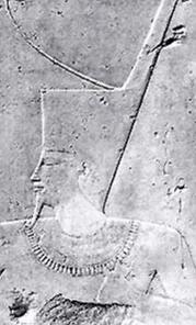 Mentoehotep II met op zijn hoofd