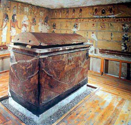 Sarcofaag van Ay, Luxor - Vallei der koningen. 